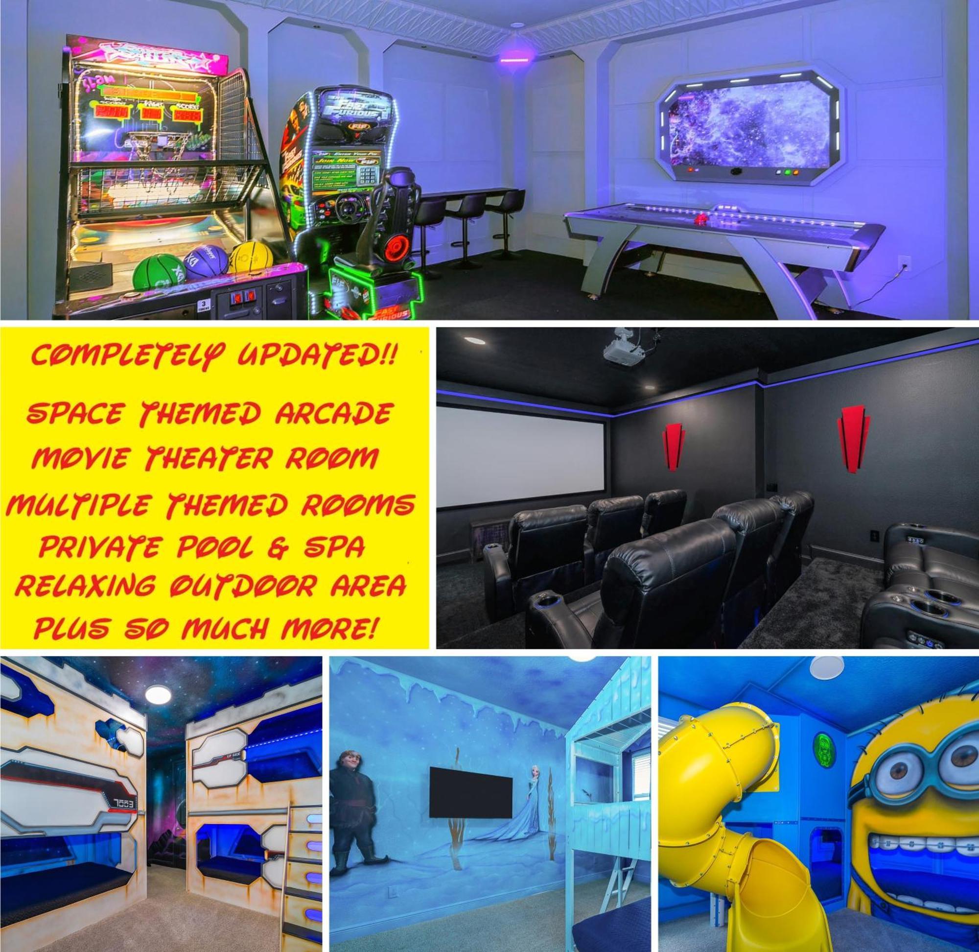 Epic Family Fun! Games & Theme Room, Pool - Encore Resort, Near Disney Орландо Екстериор снимка